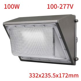 Outdoor Courtyard LED Waterproof Wall Lamp (Option: Style A-100W-3000K)