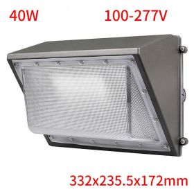 Outdoor Courtyard LED Waterproof Wall Lamp (Option: Style A-40W-3000K)